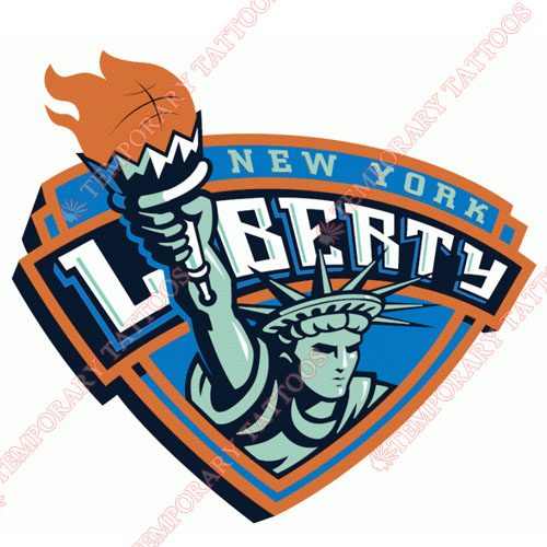 New York Liberty Customize Temporary Tattoos Stickers NO.8568